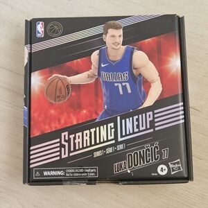 NWT Luka Doncic Hasbro Starting Lineup Action Figure Husband Dad Gift Son Presen
